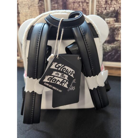 Loungefly Nightmare Before Christmas Zero Sequin Glow Mini Backpack EXCLUSIV NWT - Picture 6 of 9